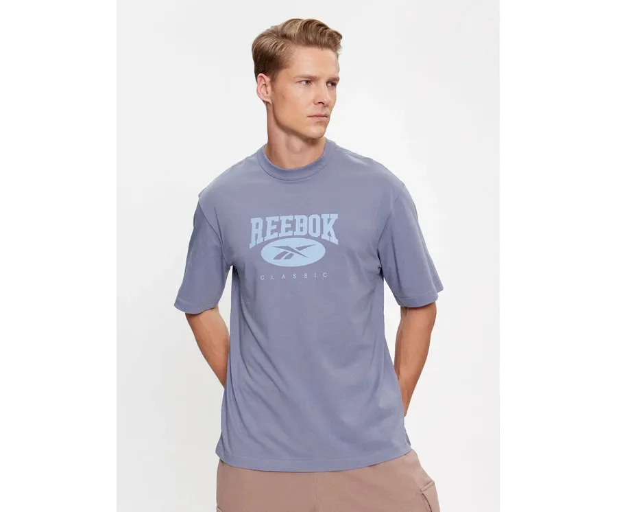 obrazek 1 Reebok T-Shirt Archive Essentials IK6123 Niebieski Regular Fit