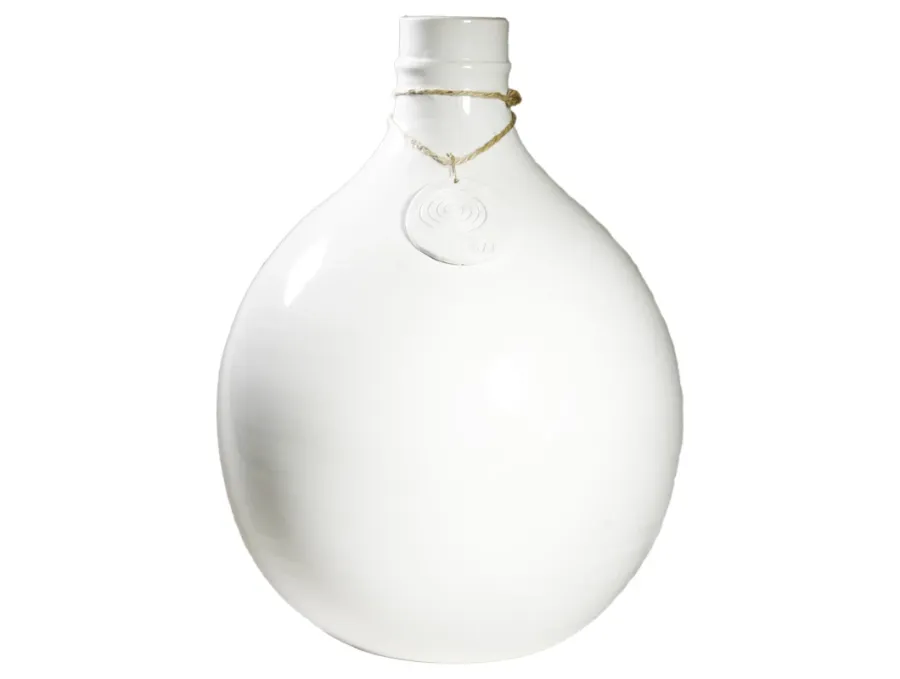obrazek 1 Włoski ceramiczny wazon biały 53 cm - Virginia Casa