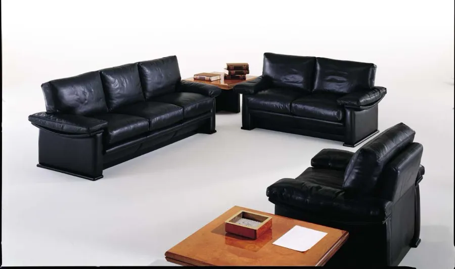 obrazek 1 Eleganckie sofy gabinetowe, skórzane