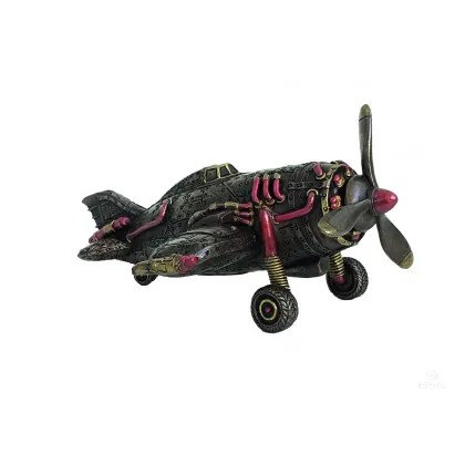 Zdjęcie Figurka samolotu w stylu steampunk
