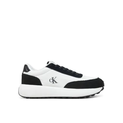 Zdjęcie Calvin Klein Jeans Sneakersy Athleisure Runner Laceup Mix Wn YW0YW01774 Biały