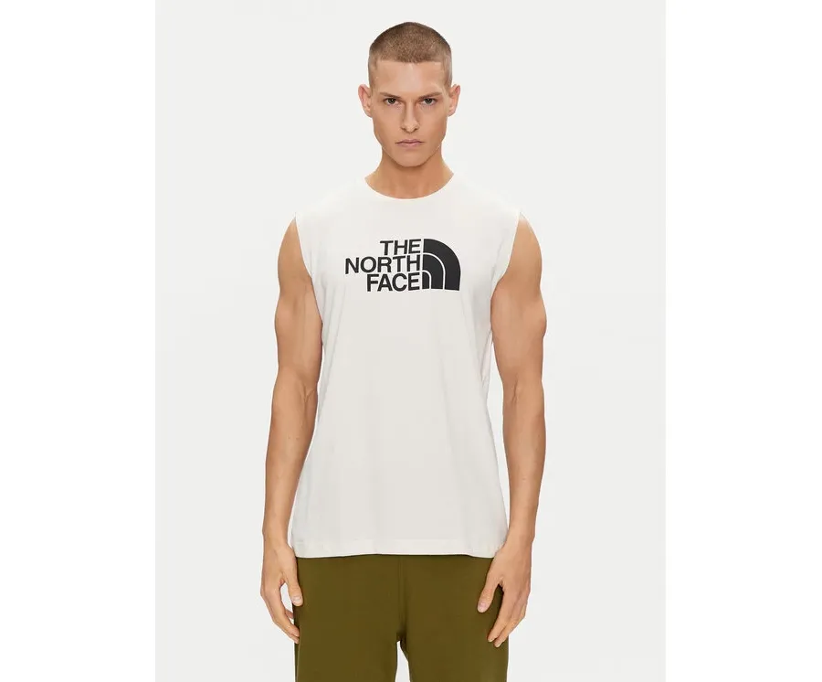 obrazek 1 The North Face Tank top Easy NF0A87R2 Biały Regular Fit