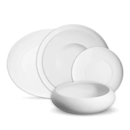 Zdjęcie Komplet zastawy obiadowej z porcelany Domo White - Vista Alegre