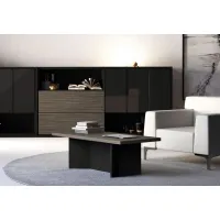 Zdjęcie Nowatorski stolik kawowy do biura lub gabinetu