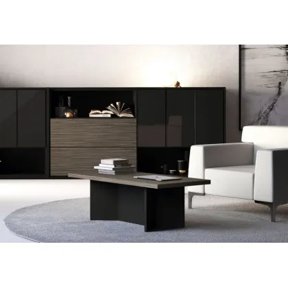 Zdjęcie Nowatorski stolik kawowy do biura lub gabinetu