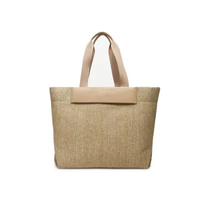 Zdjęcie Calvin Klein Torebka Ck Raffia Large Shopper K60K613025 Beżowy