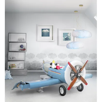 Zdjęcie Prestiżowe łóżko dziecięce samolot