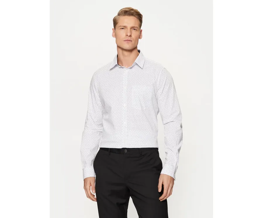 obrazek 1 s.Oliver Koszula 2149815 Biały Slim Fit