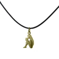 Zdjęcie Złota zawieszka ze znakiem zodiaku Panny