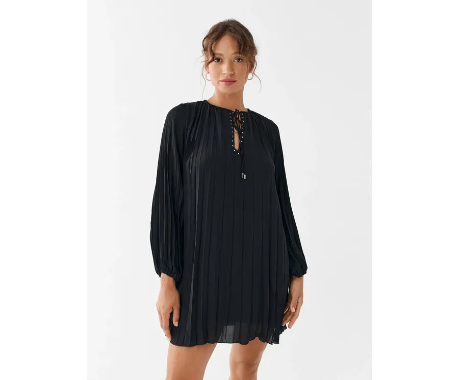 obrazek 1 Liu Jo Sukienka codzienna MF3399 T0414 Czarny Relaxed Fit