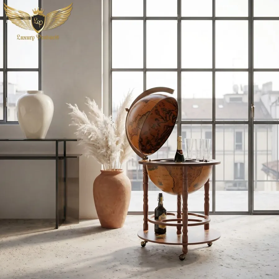 picture 2 Exclusive Calipso globe bar - adds charm to any room