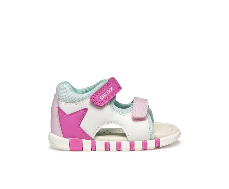 obrazek 1 Geox Sandały B Sandal Iupidoo B5517B 0BC14 C0563 Biały