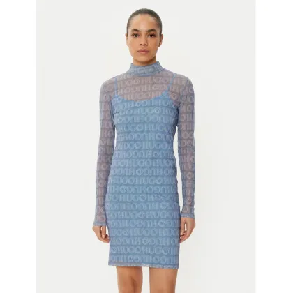 Zdjęcie HUGO Sukienka codzienna Noella 50534704 Niebieski Slim Fit