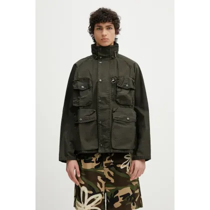Zdjęcie Barbour kurtka Barbour Westmorland Showerproof Jacket kolor zielony przejściowa MSP0135