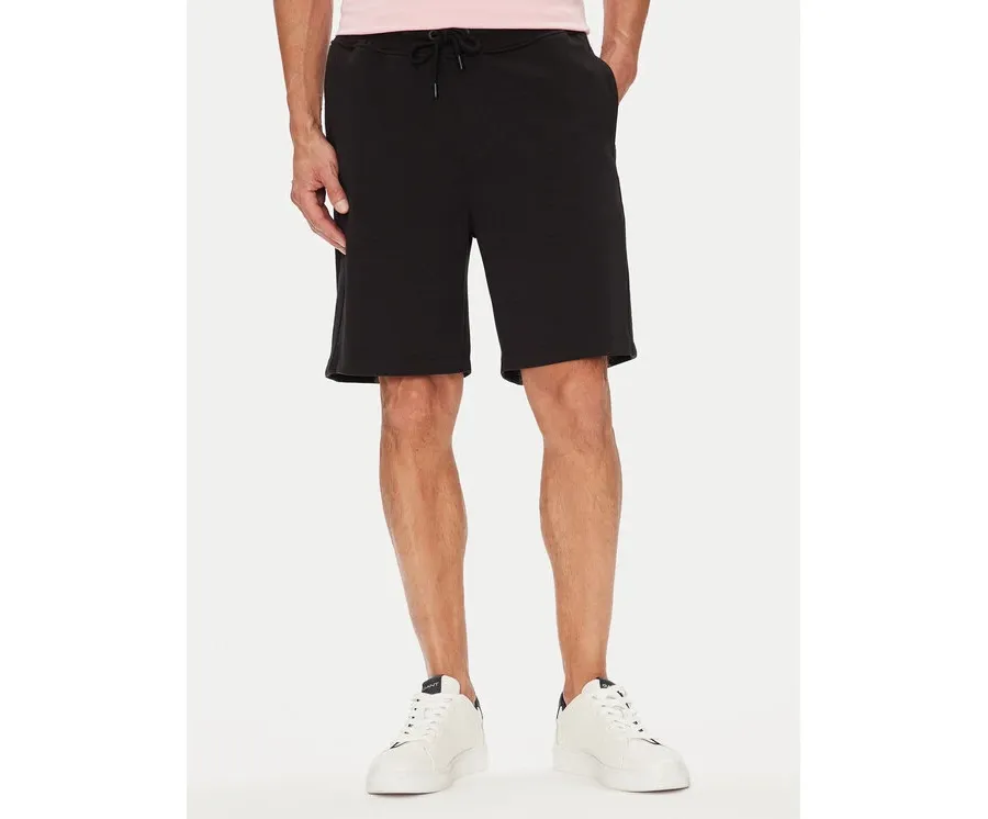 obrazek 1 Gant Szorty sportowe 2825122T Czarny Regular Fit