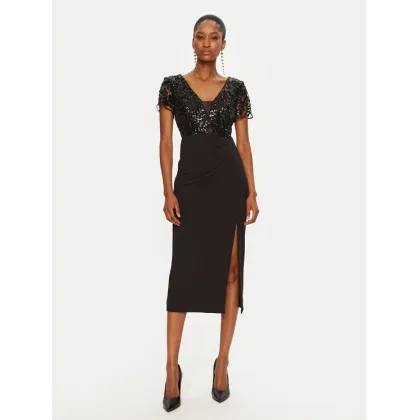 Zdjęcie Rinascimento Sukienka koktajlowa CFC0019731002 Czarny Regular Fit