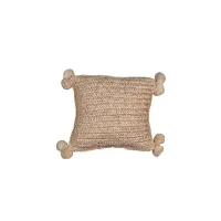 Picture Classic square garden pillow with decorations