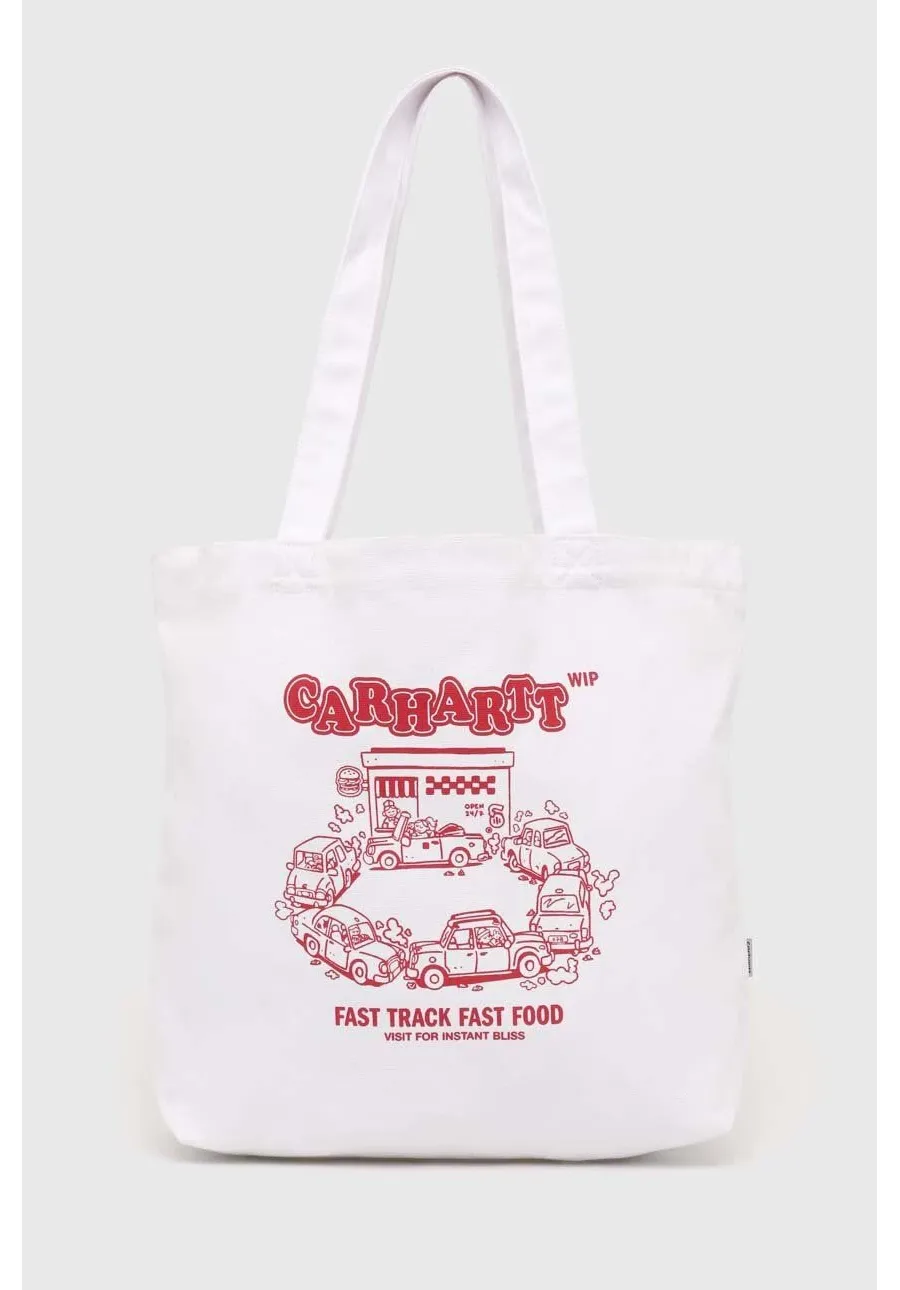 obrazek 1 Carhartt WIP torebka Canvas Graphic Tote kolor biały I031597.27PXX