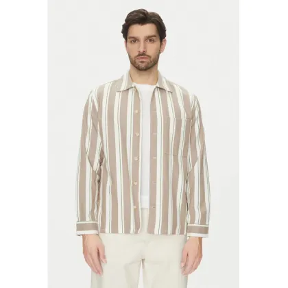 Zdjęcie Marc O'Polo Koszula 522 7348 74184 Beżowy Relaxed Fit