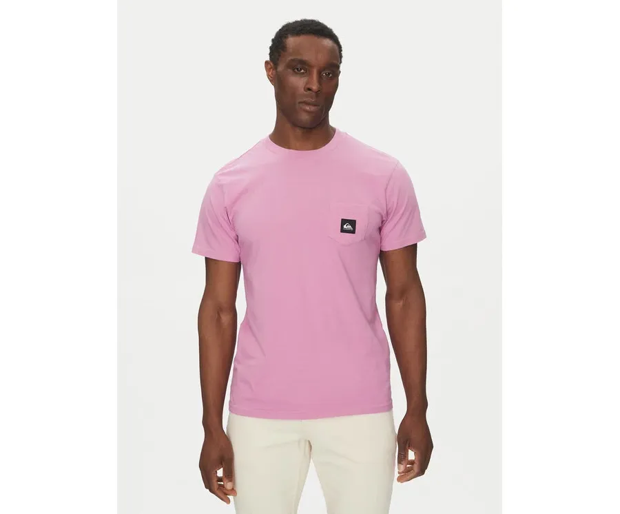 obrazek 1 Quiksilver T-Shirt EQYZT08035 Fioletowy Regular Fit