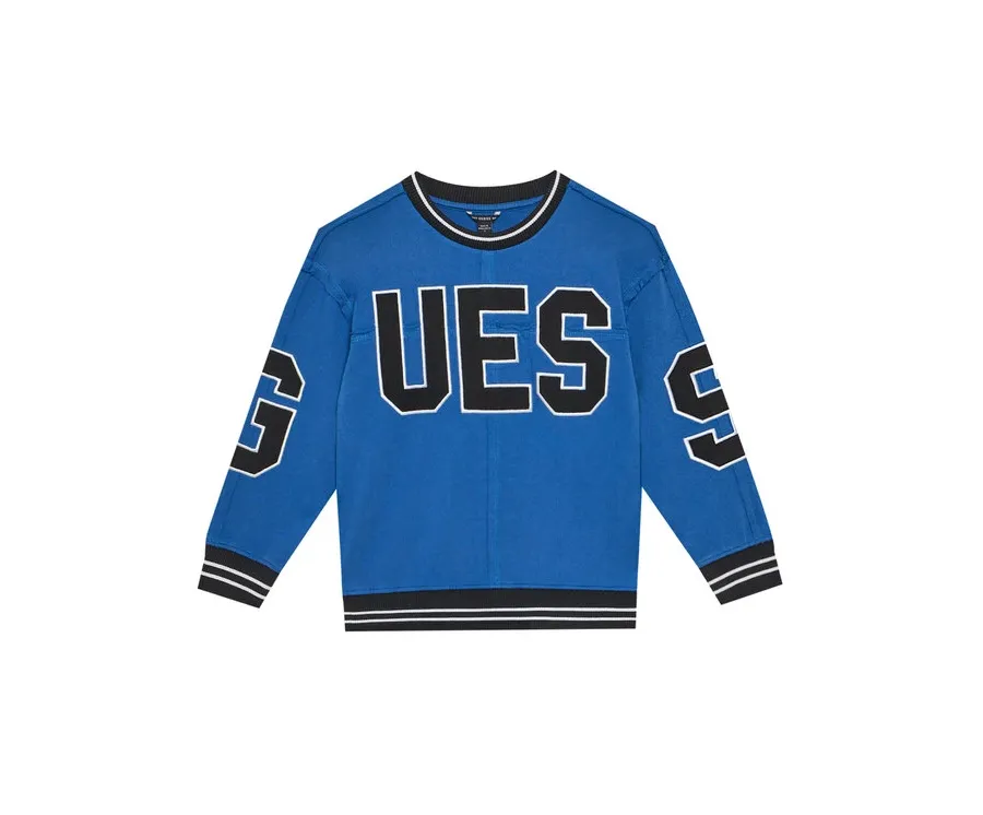 obrazek 1 Guess Bluza L5GQ04 KA6R4 Niebieski Regular Fit