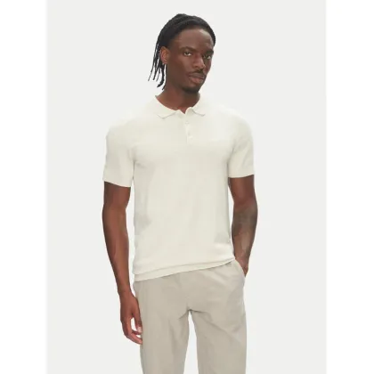 Zdjęcie Lindbergh Polo 30-800159 Beżowy Slim Fit