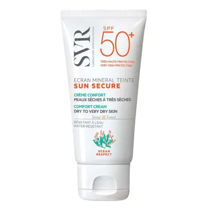 Zdjęcie SVR Sun Secure Krem ochronny koloryzujący SPF 50+ Cera sucha 60 g