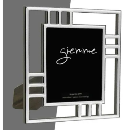 Picture Beautiful silver photo frame 13x18 cm