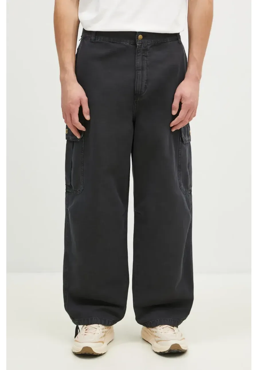 obrazek 1 Carhartt WIP spodnie bawełniane Stanton Cargo Pant kolor szary proste I033825.894J