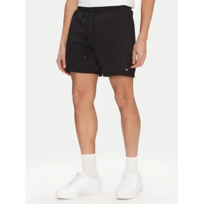 Zdjęcie Tommy Jeans Szorty sportowe Flag Beach DM0DM21931 Czarny Regular Fit