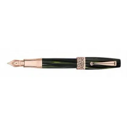 Zdjęcie Diamentowe Pióro Wieczne  Pink Gold Bamboo Black EXTRA 1930