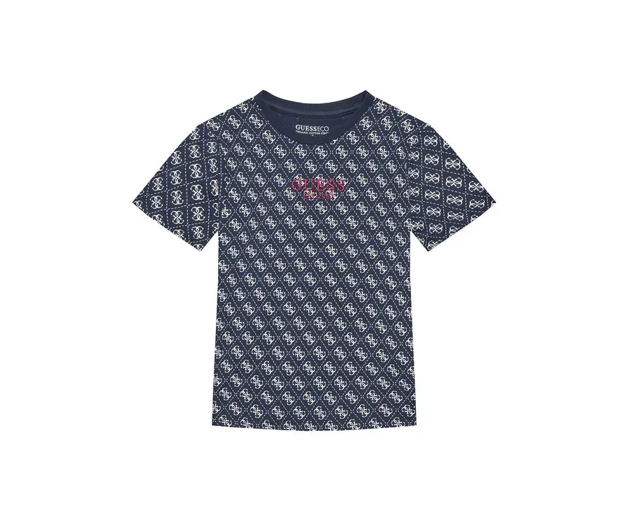 obrazek 1 Guess T-Shirt L5YI19 K8HM4 Granatowy Regular Fit