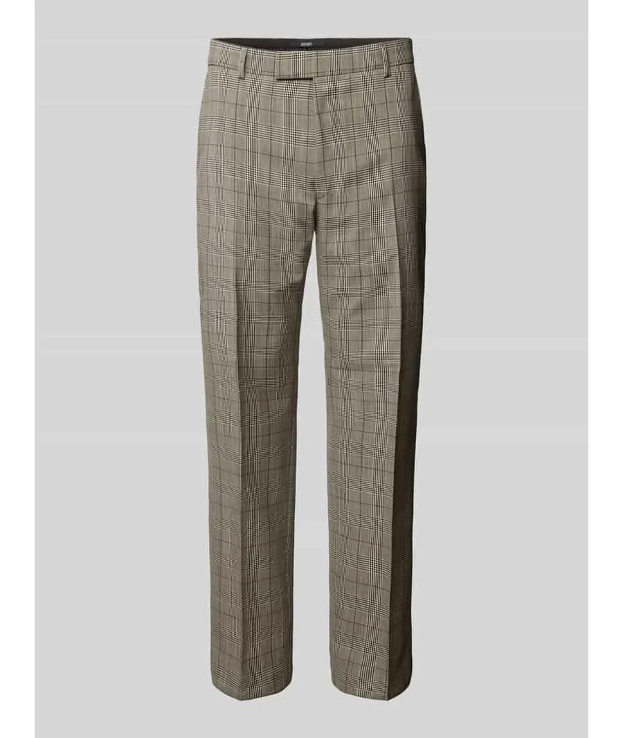 obrazek 1 Spodnie do garnituru o kroju slim fit ze szlufkami na pasek model ‘Blayr’