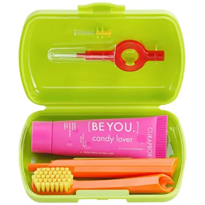 Zdjęcie Curaprox Podróżny zestaw do higieny jamy ustnej, Green