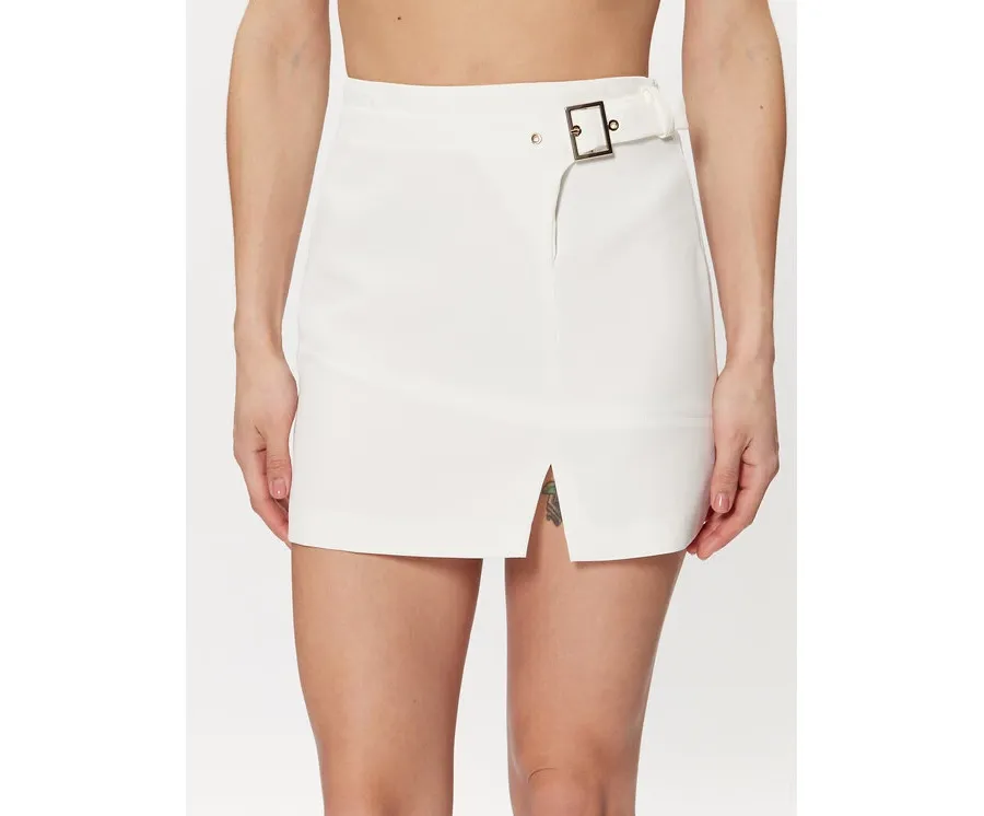 obrazek 1 Liu Jo Spódnica trapezowa WA3187 T7896 Biały Regular Fit