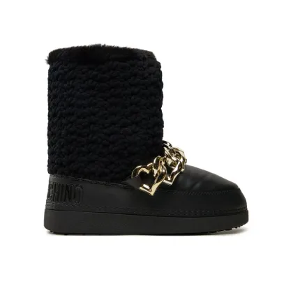 Zdjęcie LOVE MOSCHINO Śniegowce JA24322G0LISI000 Czarny