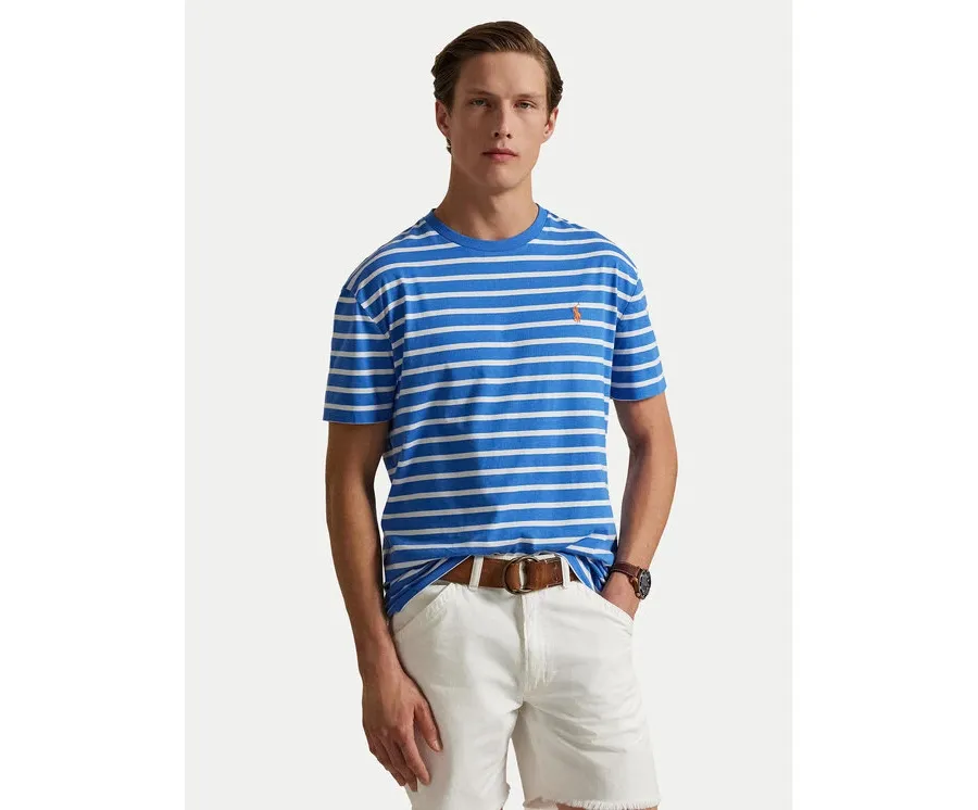 obrazek 1 Polo Ralph Lauren T-Shirt 710938134006 Niebieski Slim Fit