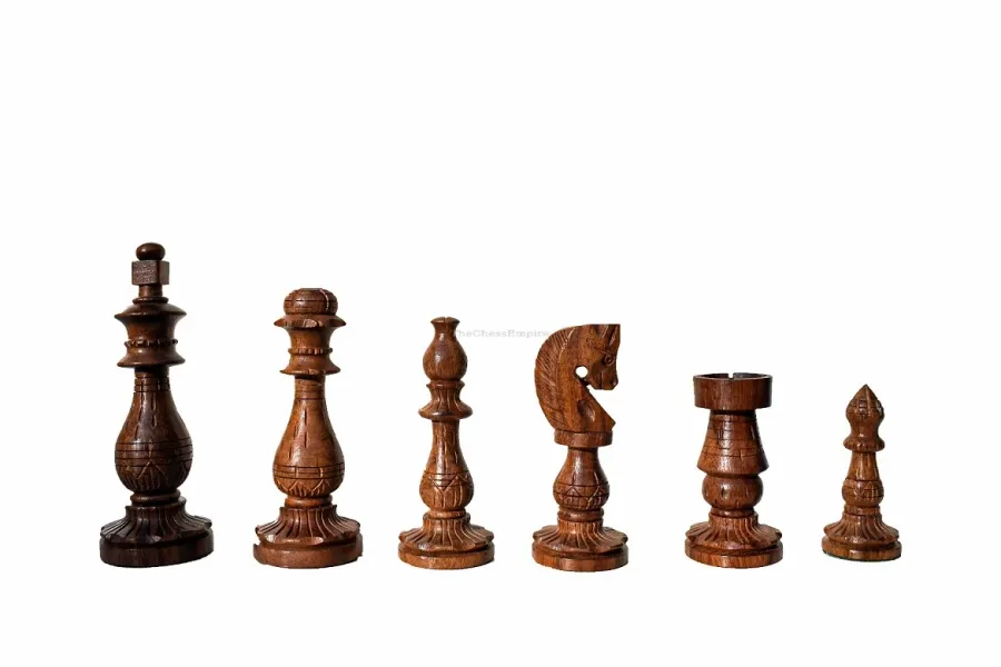 obrazek 7 Gustowny składany zestaw szachowy - The Chess Empire