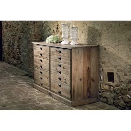Zdjęcie Elegancka komoda z drewna sosnowego - Guarnieri