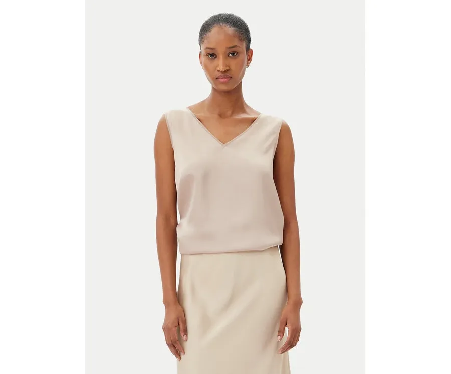 obrazek 1 Marella Bluzka Lien 2515161092 Écru Regular Fit