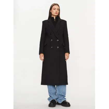 Zdjęcie Patrizia Pepe Płaszcz wełniany 2O0119/A337-K103 Czarny Regular Fit