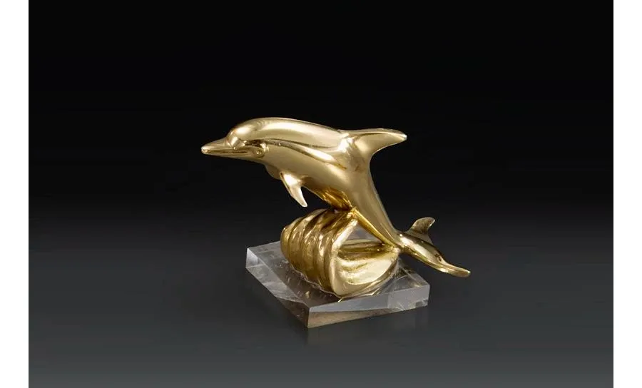 obrazek 1 Ekskluzywna figurka Delfin na biurko