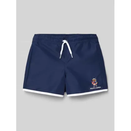 Zdjęcie Spodenki kąpielowe z wyhaftowanym logo