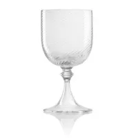Picture Set of 6 Murano glass wine glasses