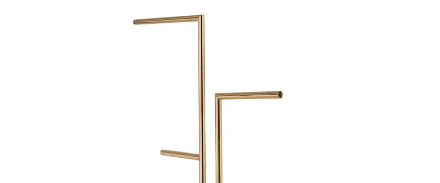 obrazek 5 Stylowy minimalistyczny wieszak na ręczniki inspirowany kształtem diamentu