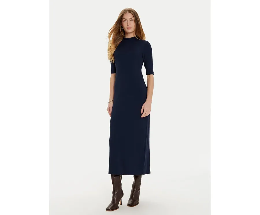 obrazek 1 Tommy Hilfiger Sukienka codzienna WW0WW44430 Granatowy Slim Fit