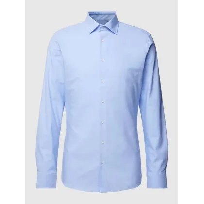 Zdjęcie Koszula biznesowa o kroju Super Slim Fit z kołnierzykiem typu kent
