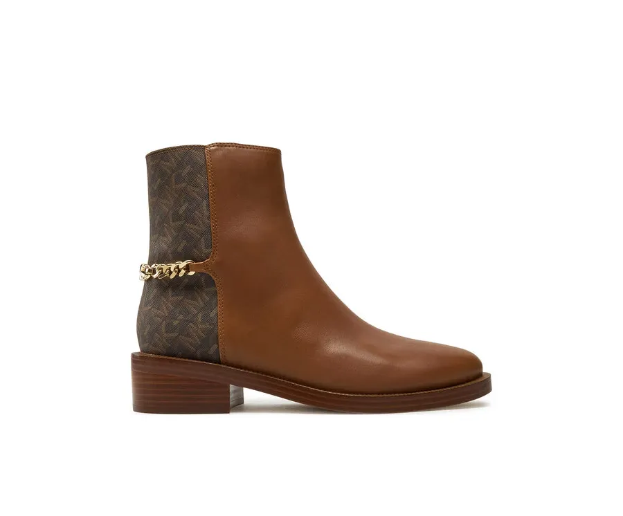 obrazek 1 MICHAEL Michael Kors Botki Carlisle 40F4CLME8L Brązowy