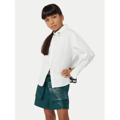 Zdjęcie Karl Lagerfeld Kids Koszula Z30217 S Biały Regular Fit