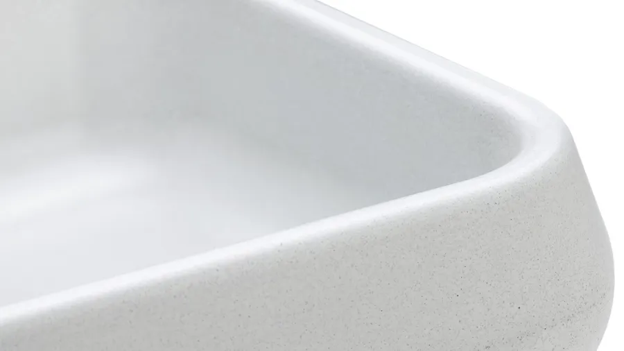 obrazek 3 Wyjątkowa umywalka 60 cm PERSEUS BASIC – naturalny, bez dekoru, lakier matowy
